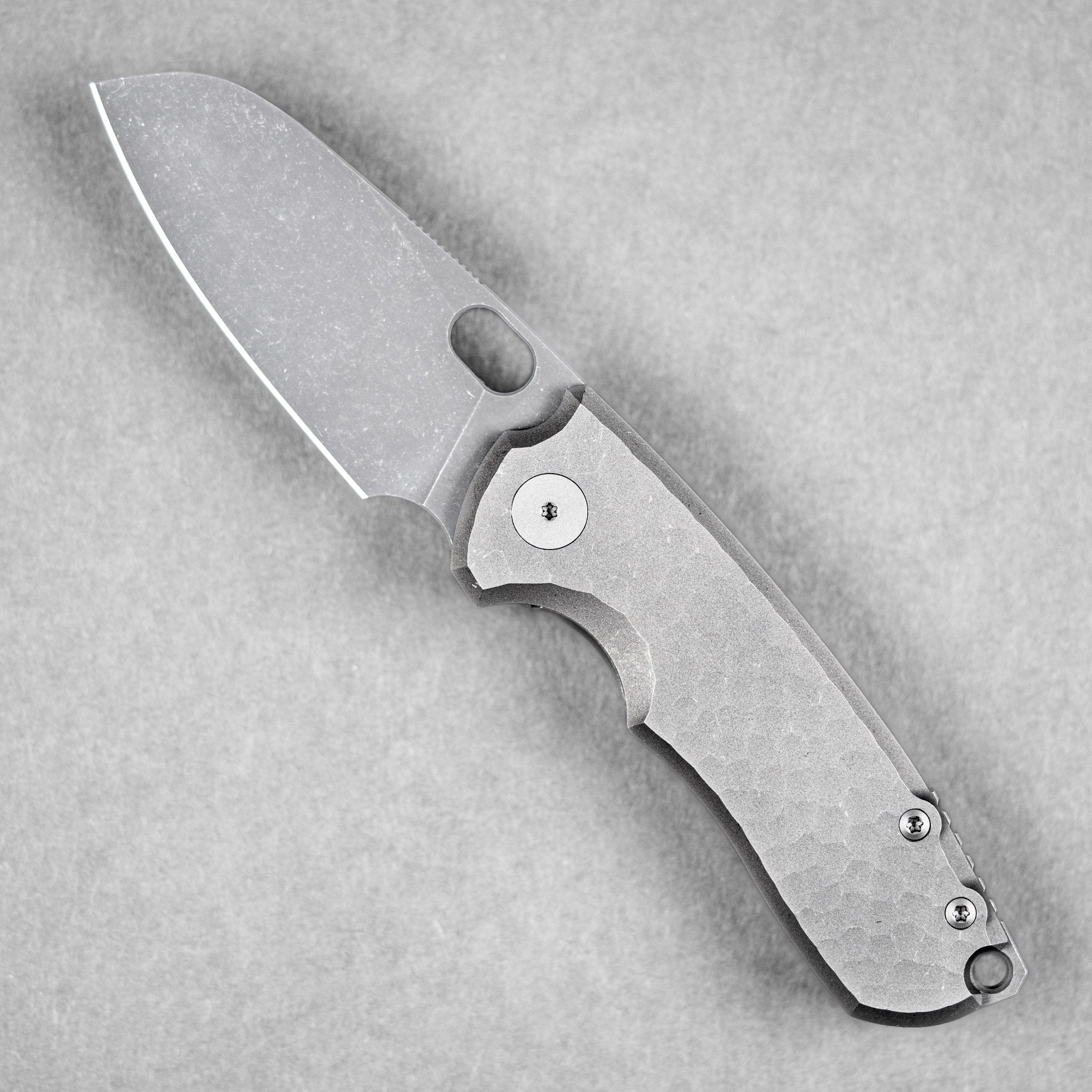 URBAN F5.5 - Acid-Etched Magnacut & Darkwashed Titanium w/ Jigged