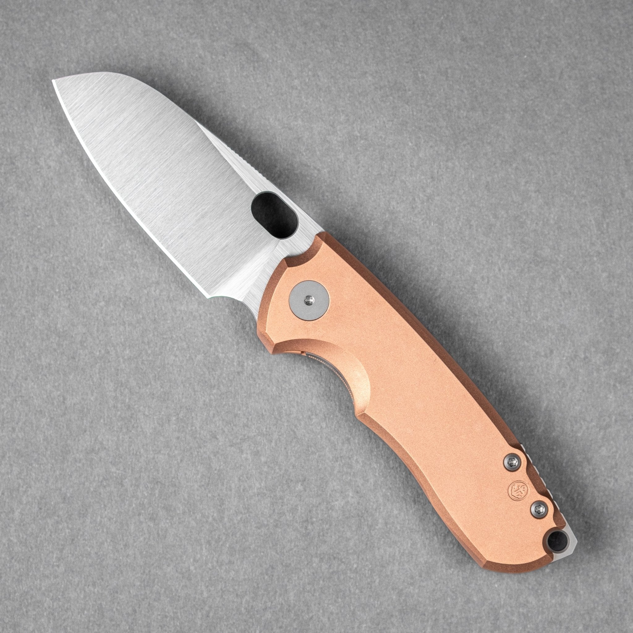 URBAN F5.5 - Satin Magnacut & Blasted Copper w/ Anchor Stamp