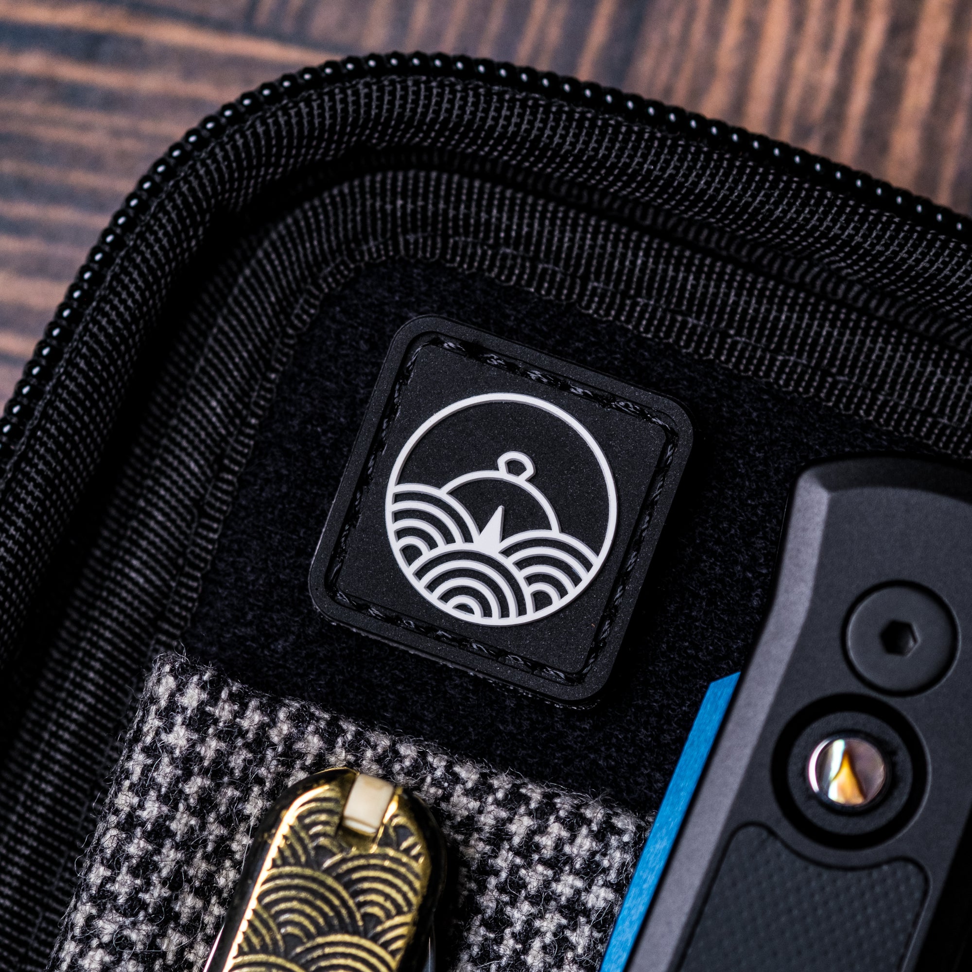 URBAN EDC® Compass Seigaiha RE Patch