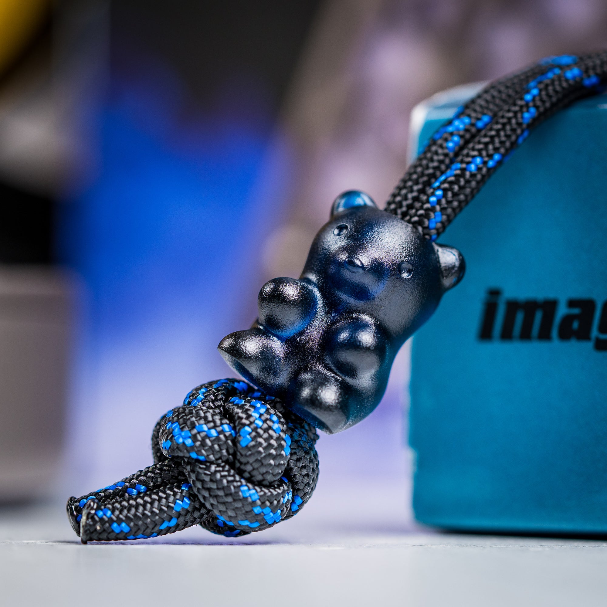 Drop Date (07/15): Gummy Bear Lanyard Bead - Blackberry