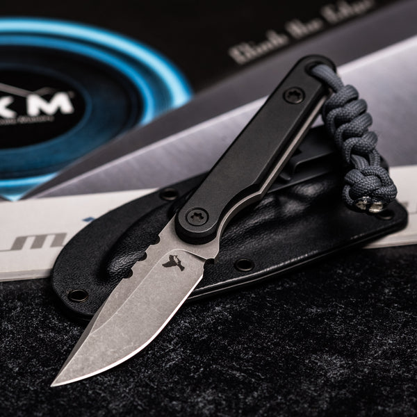 Carry Dev Hydra - Black Diamond Richlite w/ Acid-Etched S35VN (Custom)