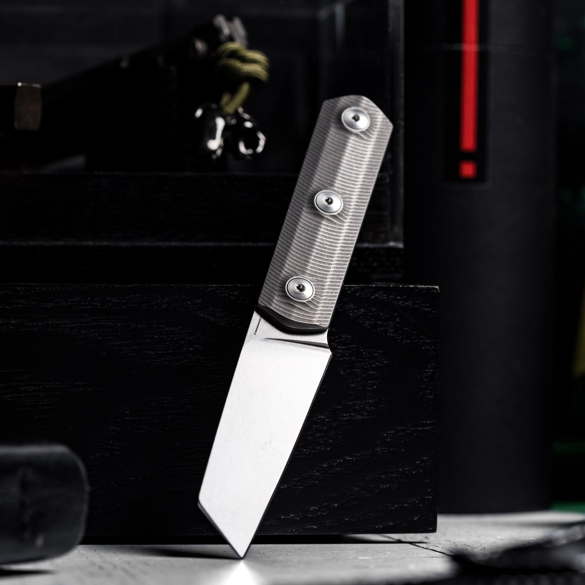 Drop Date (04/29): StraightLine Erny Fixie - Stonewashed M390 & Stonewashed Titanium