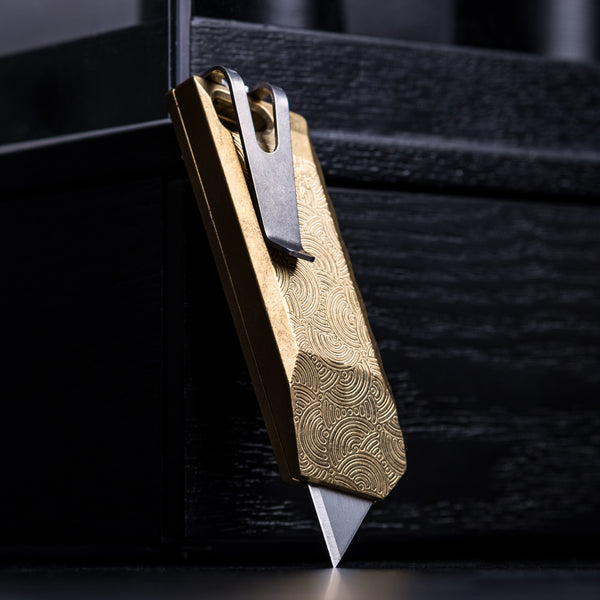 FocusWorks Bob the Boxcutter - Chaos Seigaiha Brass