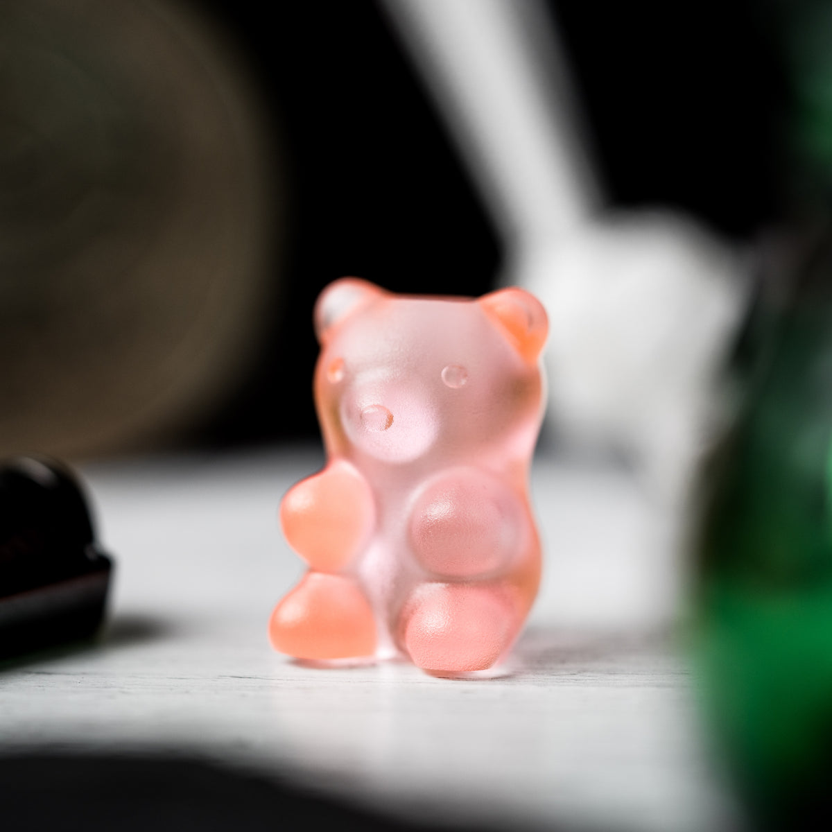Drop Date (09/30): Gummy Bear Lanyard Bead - Peach