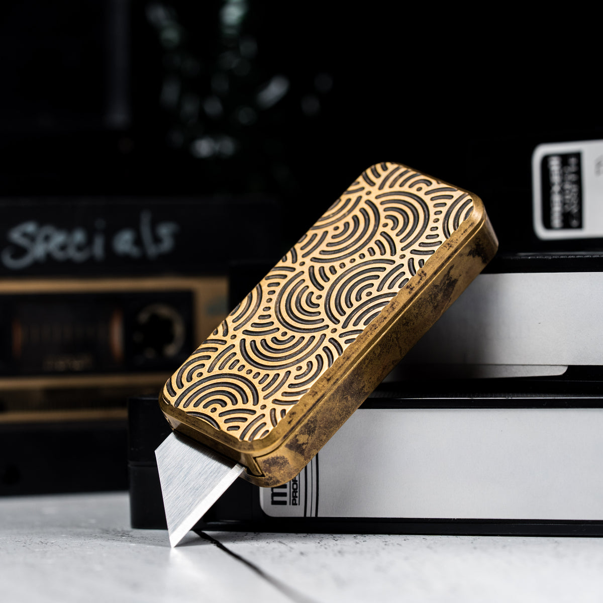 Drop Date (10/28): Rivery x URBAN Zero V2 - Antiqued Brass w/ Chaos Seigaiha™