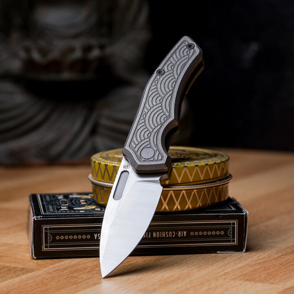 Griffin Co. Scout F2 - Dark Stonewash Titanium Seigaiha (Exclusive)