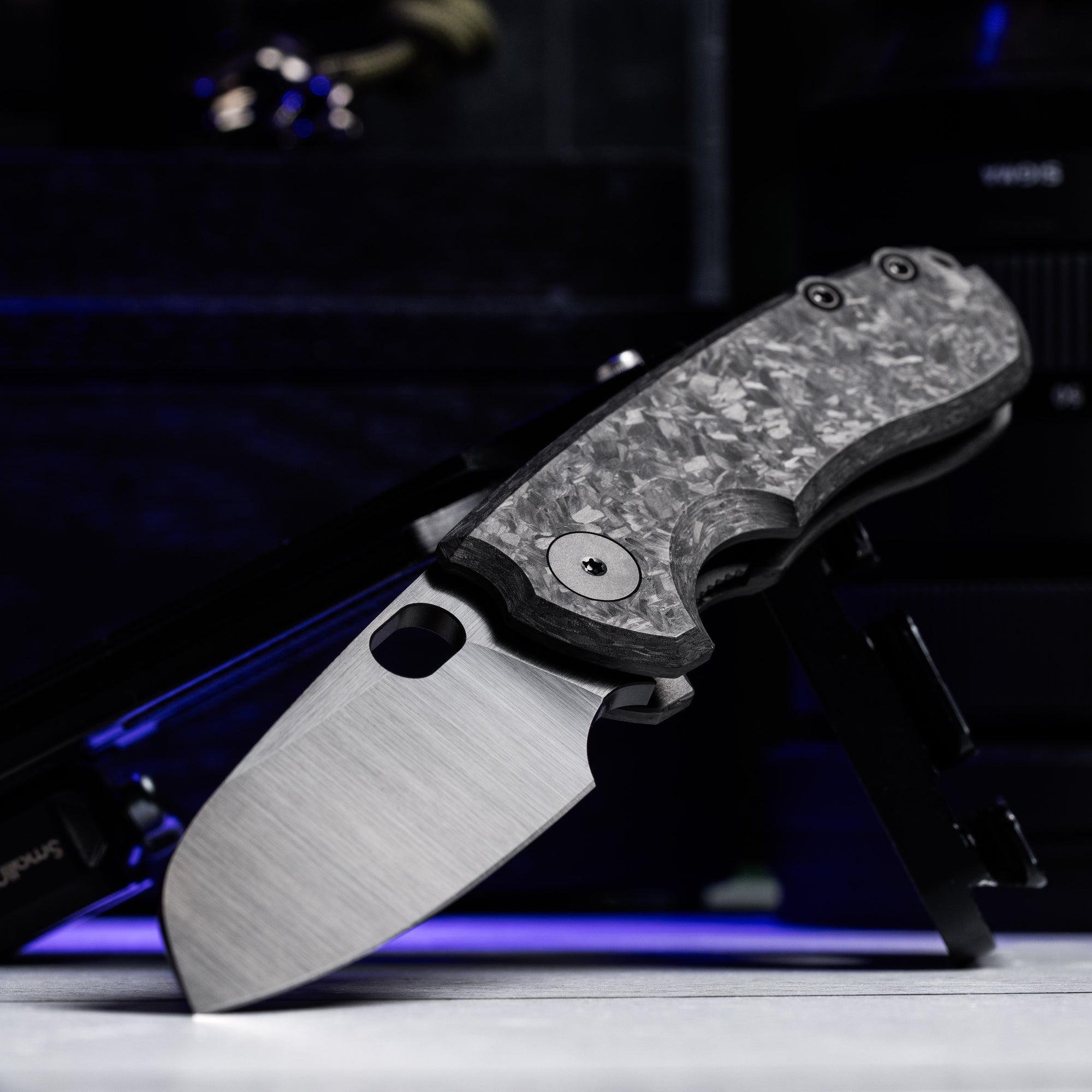 Drop Date (08/26): URBAN Jib - Belt Satin DLC Vanax & Marbled Carbon Fiber Linerlock