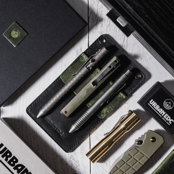 Urban EDC Concord Pocket Protector - Black & Lime