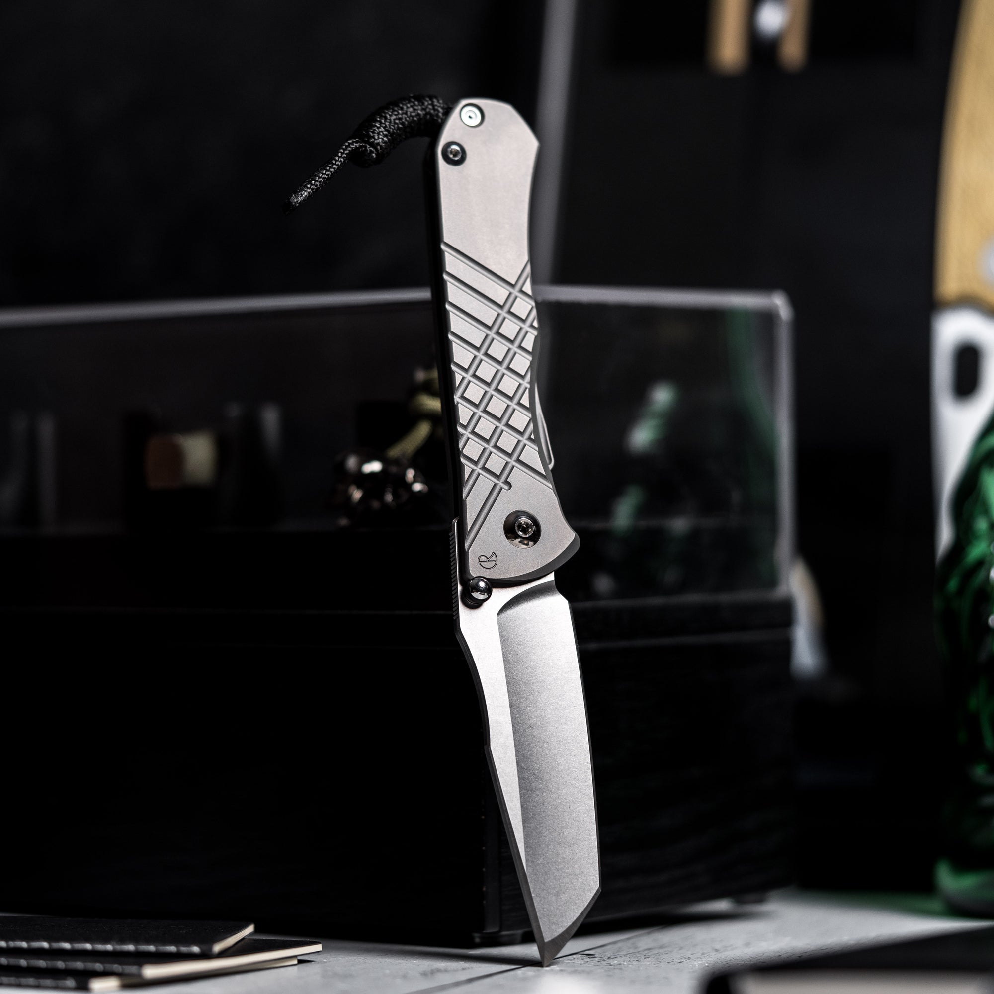 Drop Date (04/29): Chris Reeve Umnumzaan - Tanto Magnacut & Glass Blasted Titanium