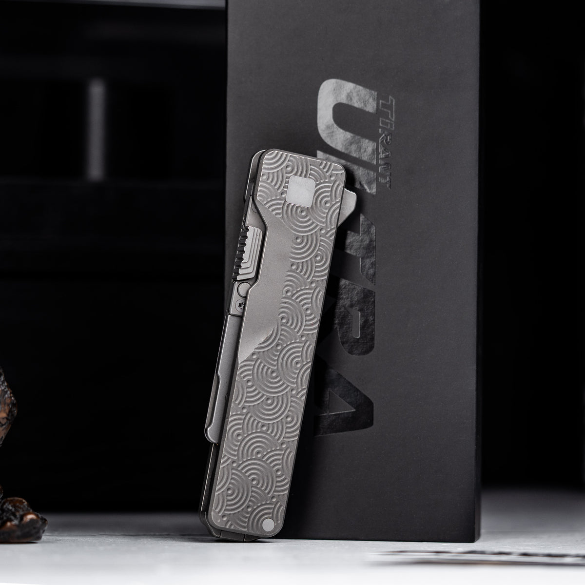 Drop Date (10/14): Exceed Designs x URBAN TiRant Ultra & Stonewash Ti Chaos Seigaiha™ w/ Skiff Bearings