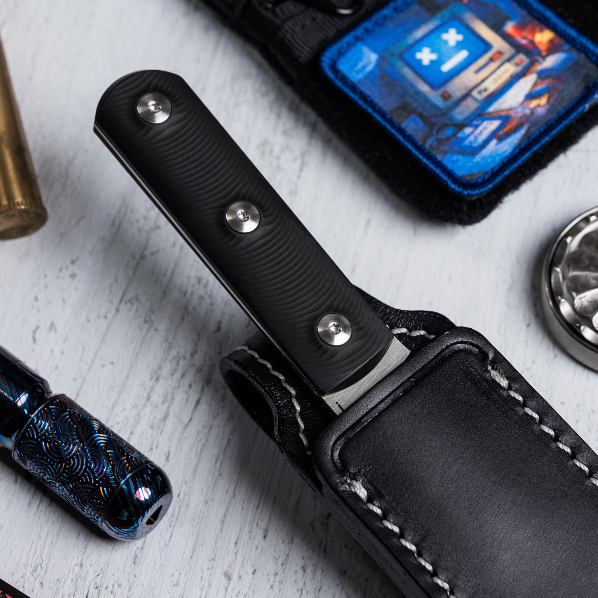 Drop Date (06/24): StraightLine Ally Fixie - Satin M390 & Black PVD Titanium