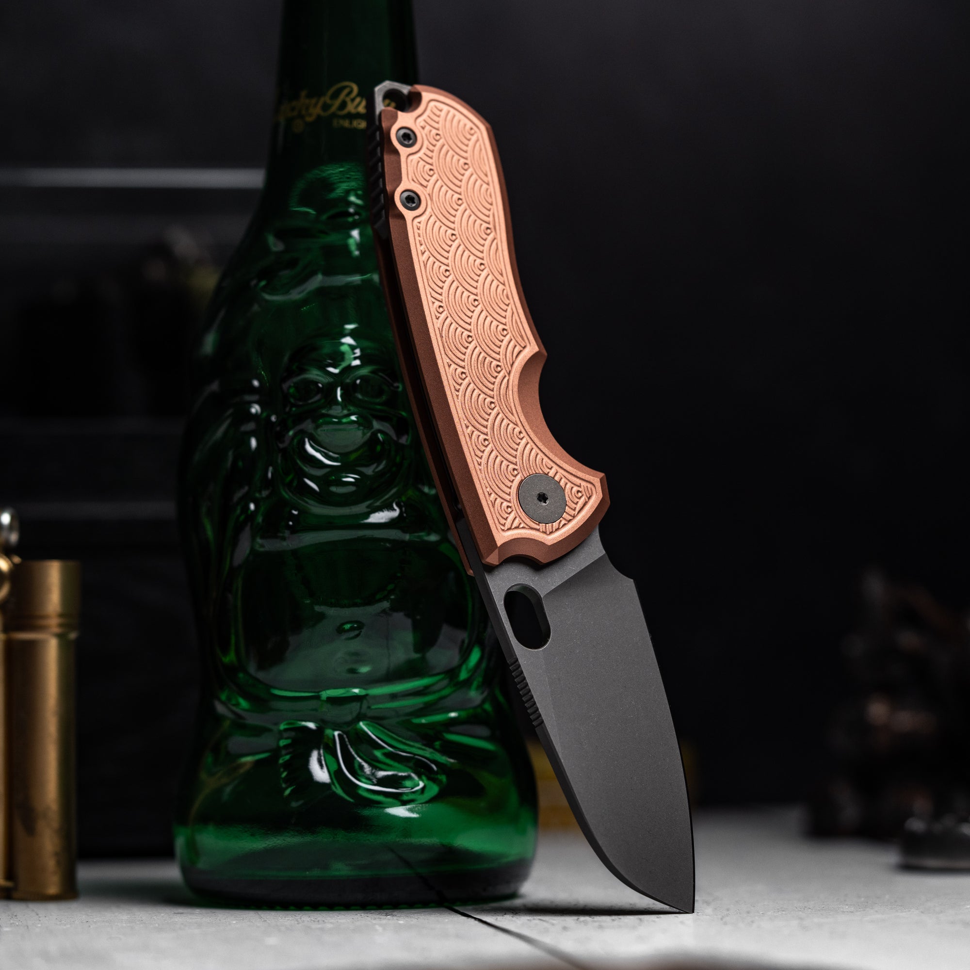 Drop Date (02/18): URBAN F5.5 - Darkwashed Magnacut & Copper w/ Seigaiha Pattern