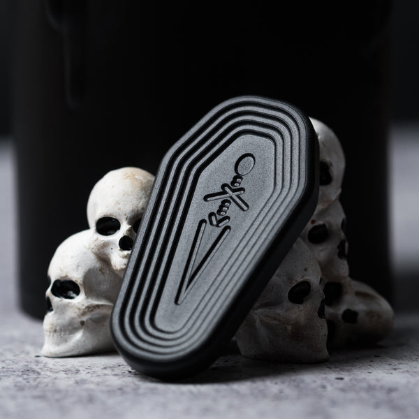 Justin Lundquist Memento Mori Worry Stone - Delrin