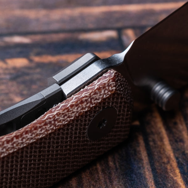 Urban EDC Baby Nessie - Brown Micarta