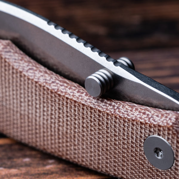 Urban EDC Baby Nessie - Brown Micarta