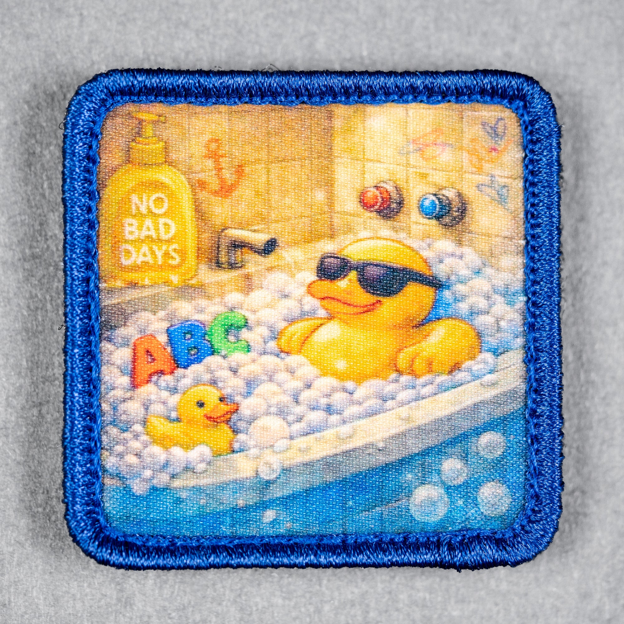 Drop Date (06/17): Lucky Duck Bubble Bath Morale Patch - 2x2