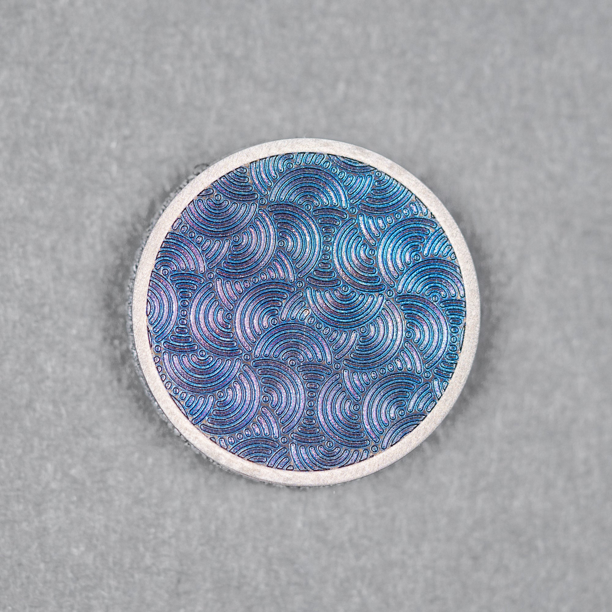Drop Date (06/17): Limitless x URBAN Chaos Seigaiha™ Titanium Round Patch