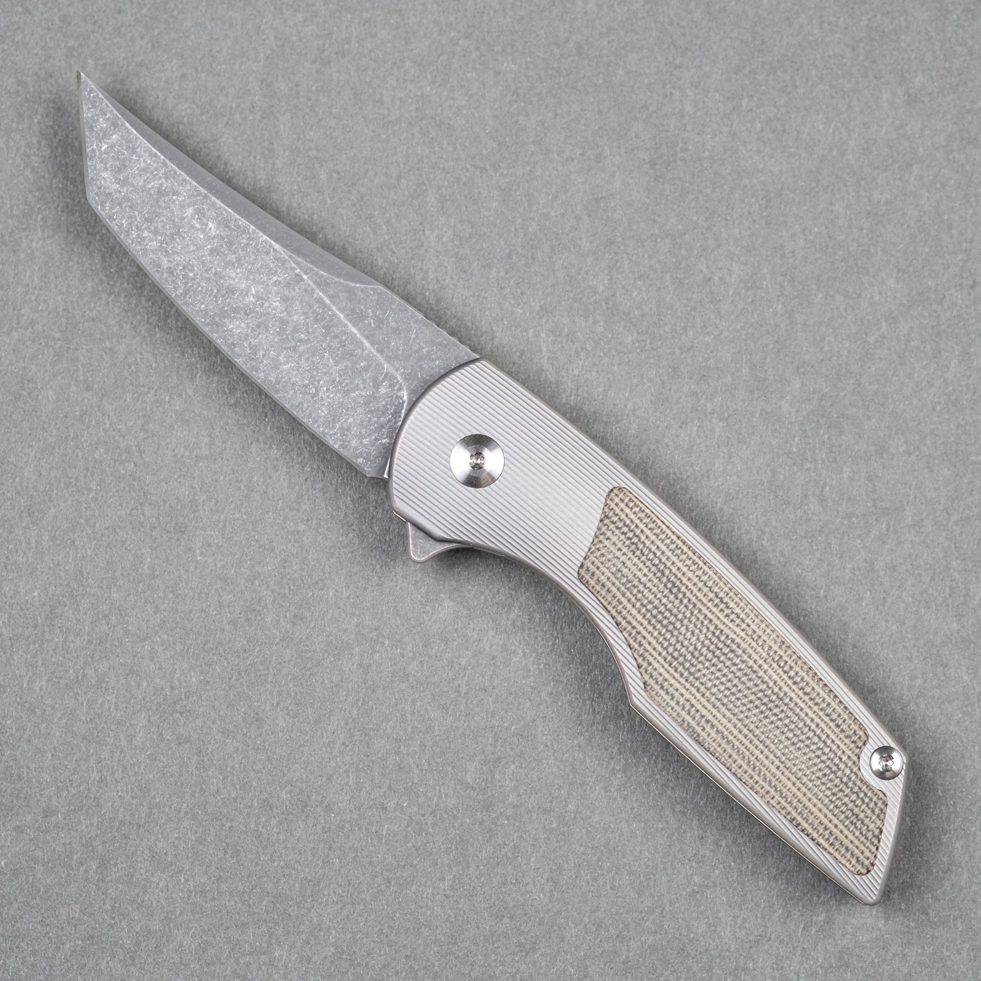 Urban EDC Delta - Green Micarta & Acid-Etched Finish (Limited Run)