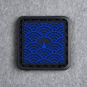 Found at Sea Seigaiha RE Patch - Blue Waves