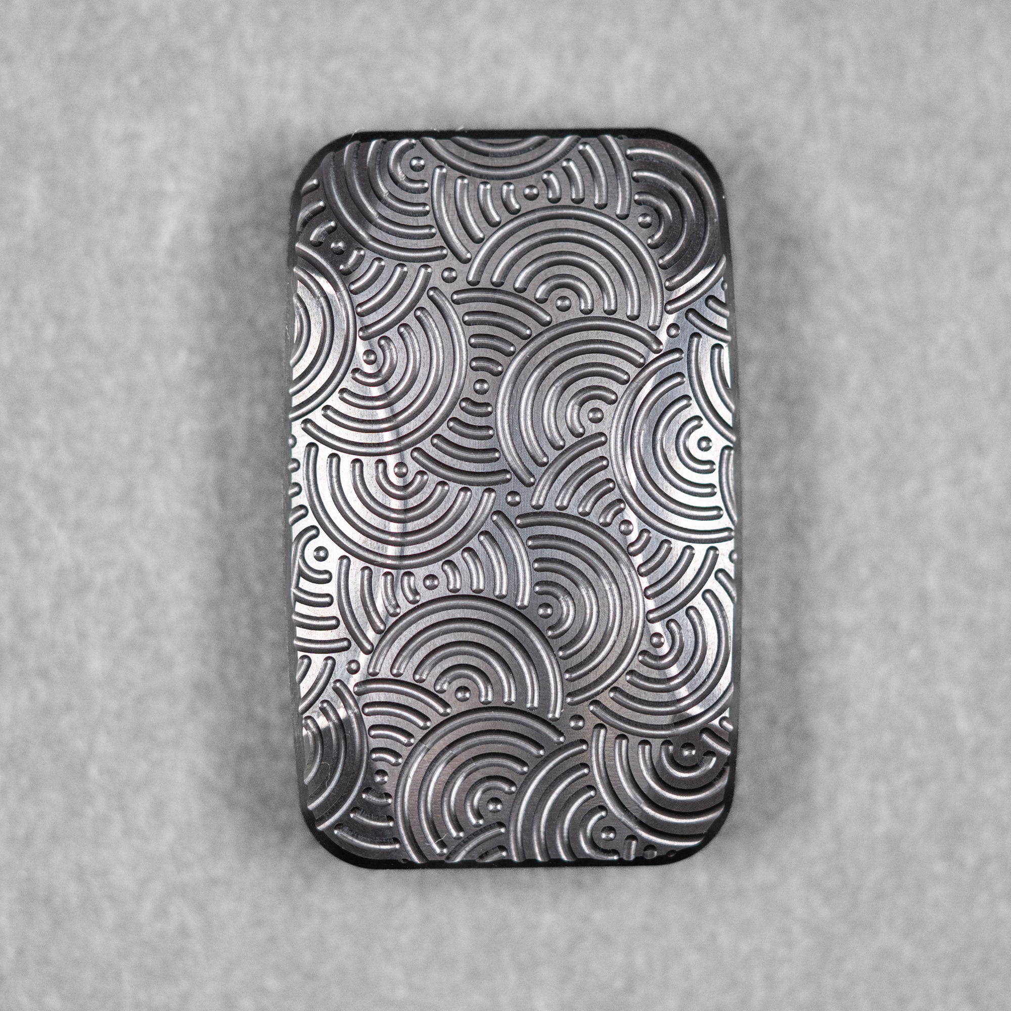 Drop Date (04/29): Magnus x URBAN Squashed Toad Fidget Slider - Blackout Zirconium w/ Chaos Seigaiha™ & Zirc X-Plate