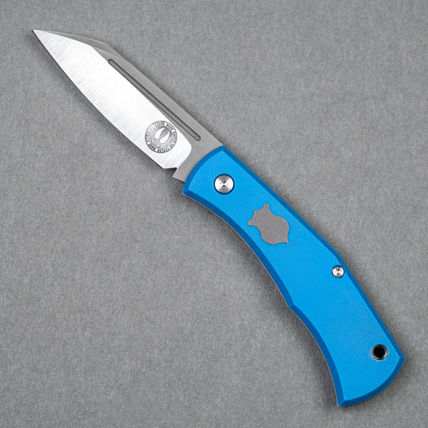 Taylor Made Cochise Slipjoint - Textured Blue G10 (Custom)