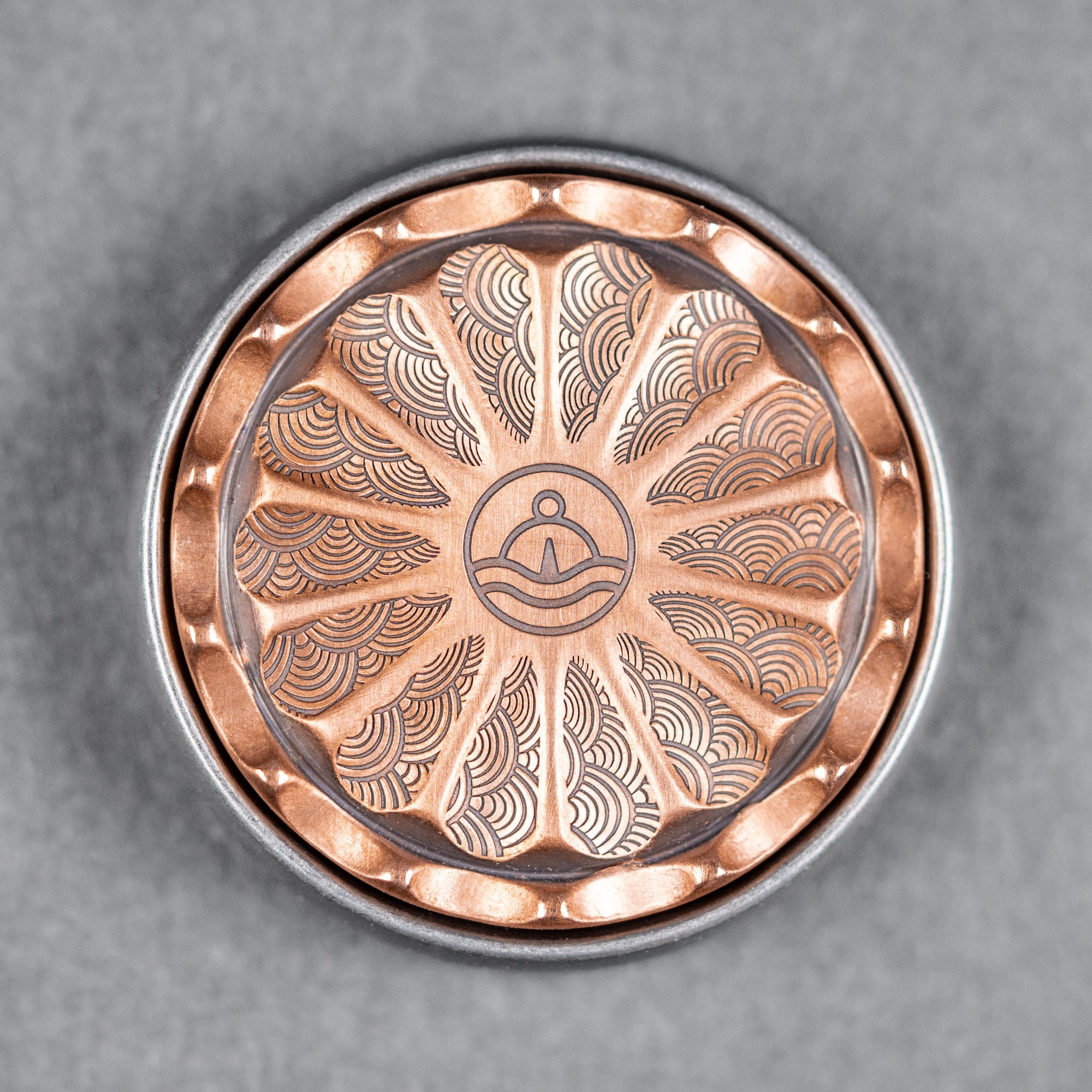 Drop Date (06/17): Umburry x URBAN Mid-Size Spoked Haptic Coin - Copper & Titanium