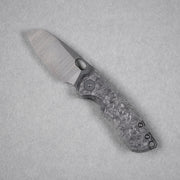 URBAN Jib - Belt Satin DLC Vanax & Marbled Carbon Fiber Linerlock