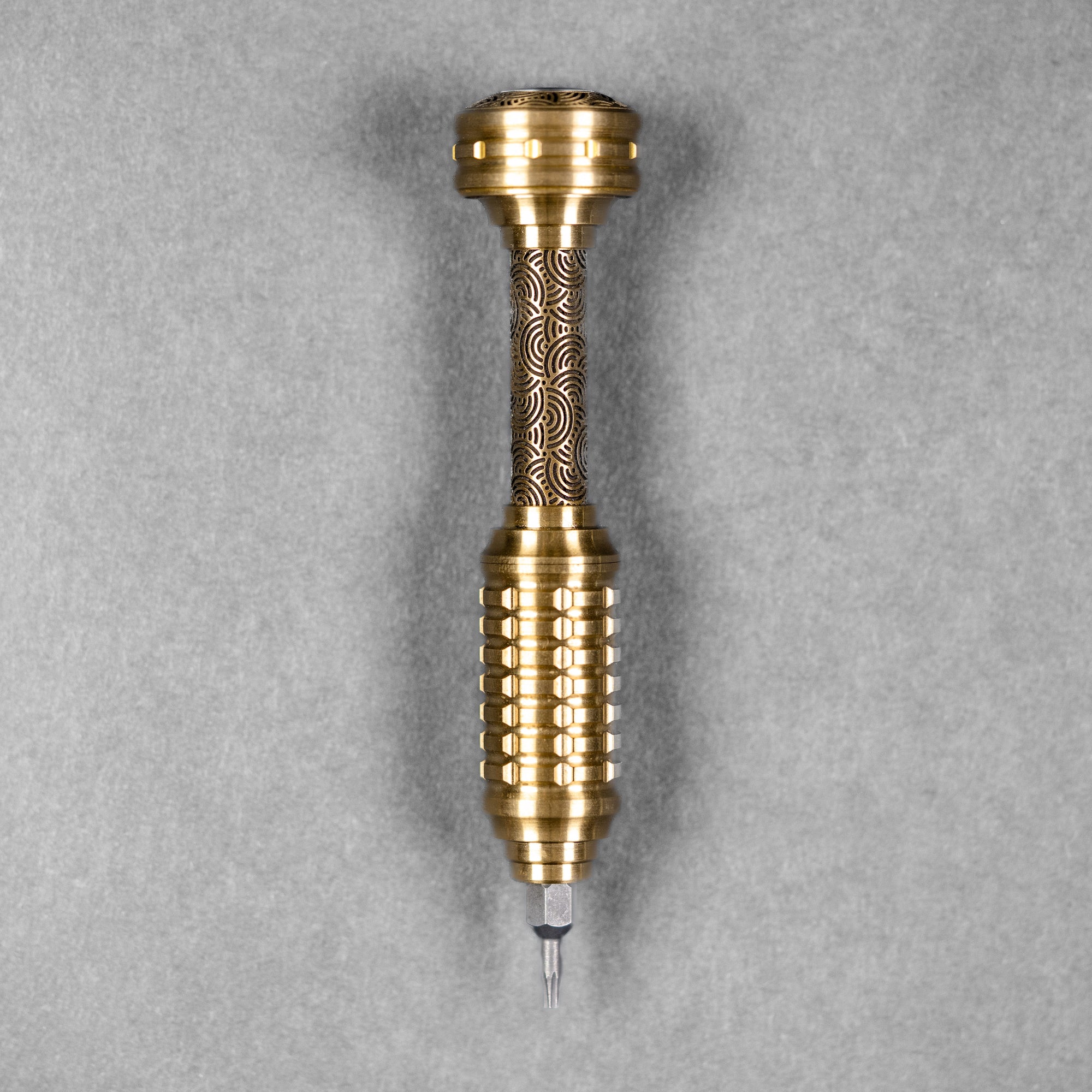 Griffin Co x URBAN MKIII Driver - Satin Brass w/ Chaos Seigaiha™