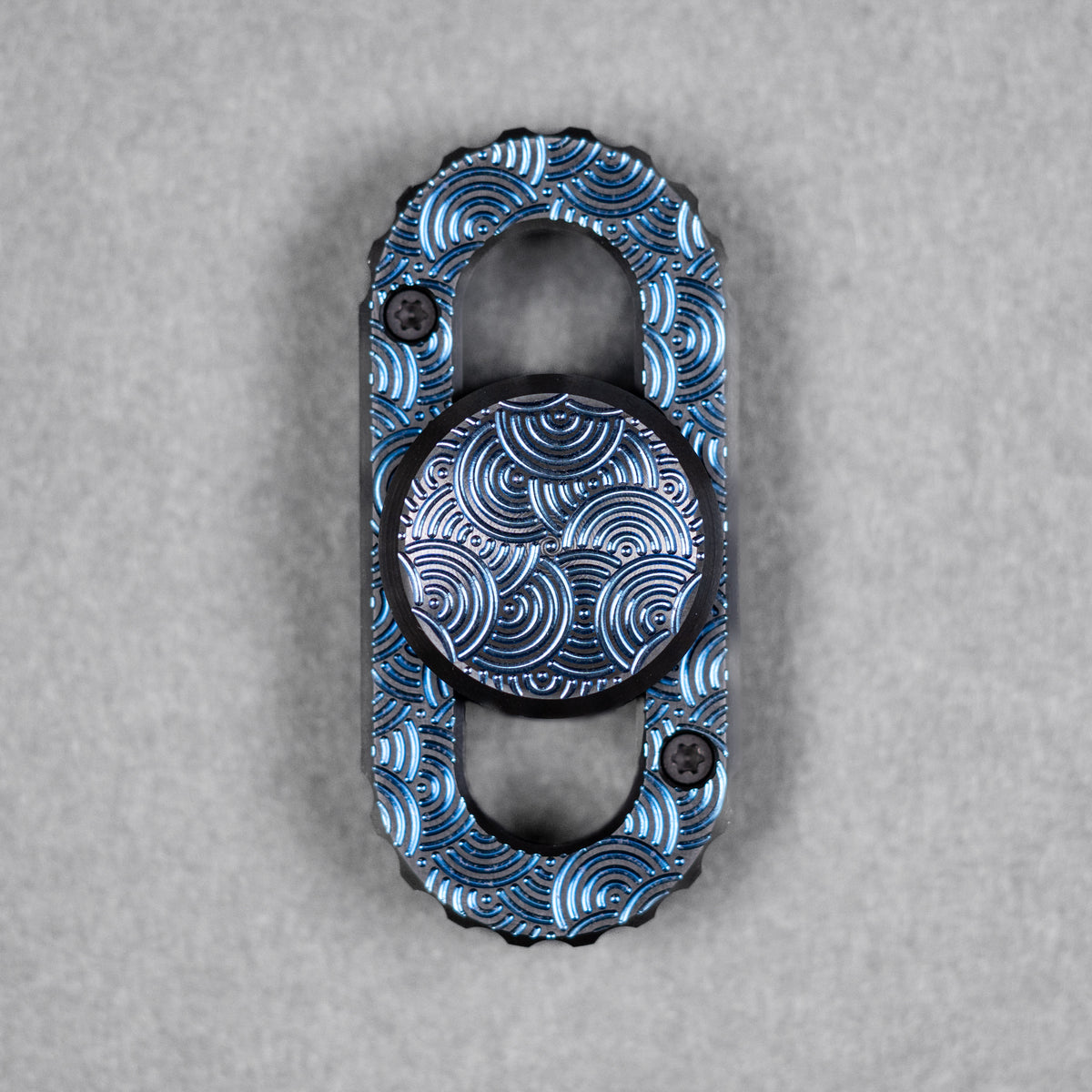 Magnus x URBAN Floop Fidget - Blue Zirconium w/ Chaos Seigaiha™