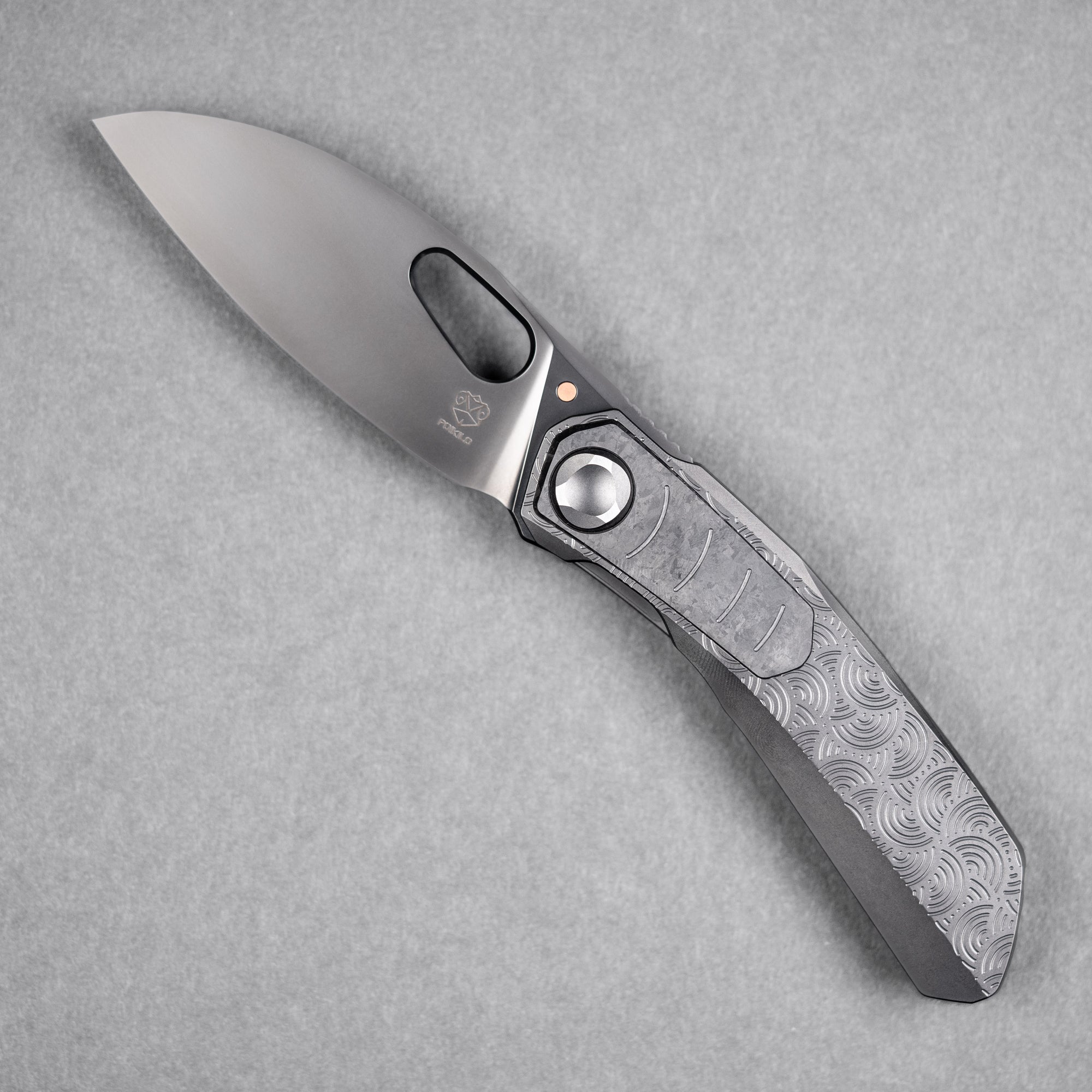 Drop Date (07/22): Poikilo x URBAN VK-Crab - Pearlescent Stonewash DLC M398 & DLC Titanium Chaos Seigaiha™ w/ Crystal Ti DLC Inlay