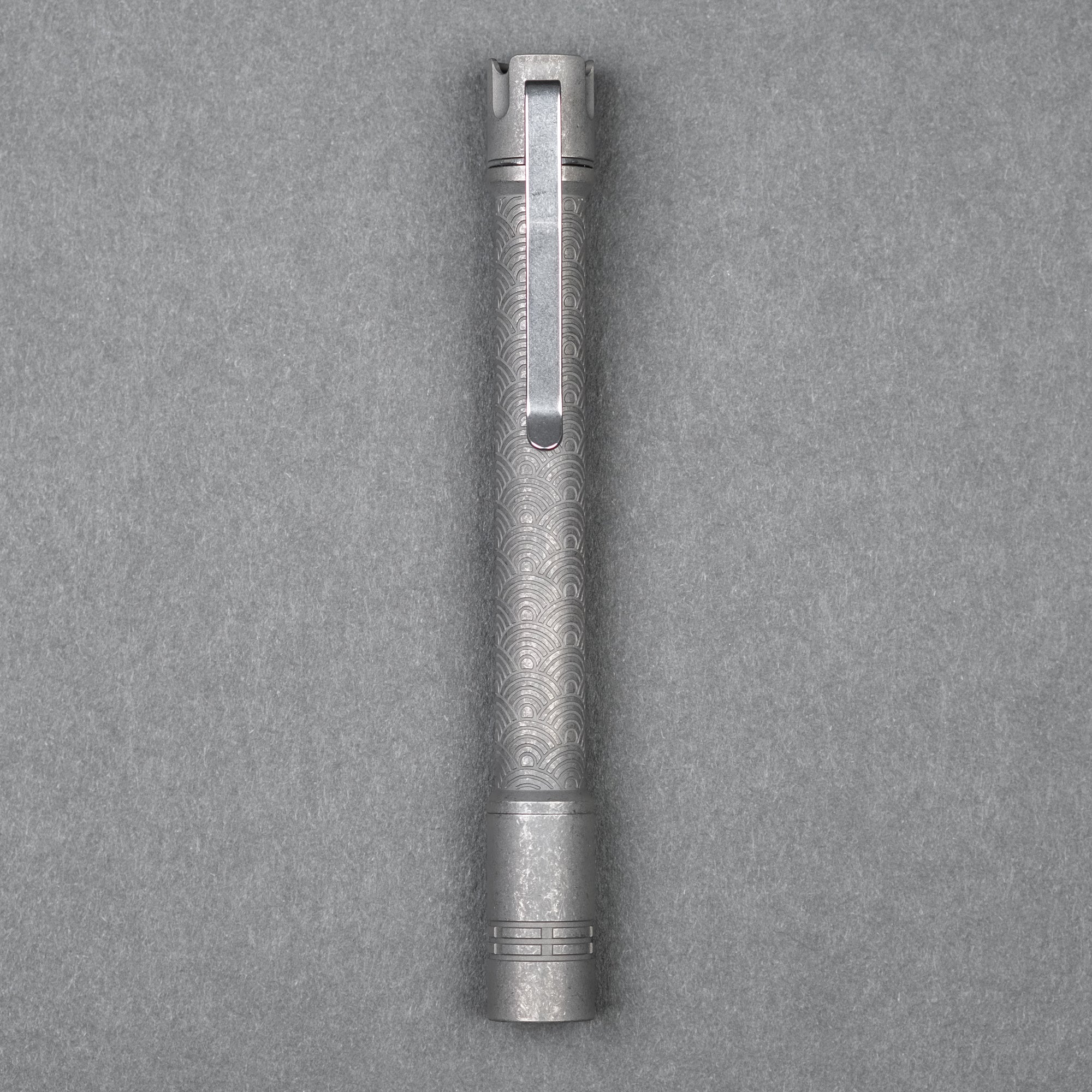 Reylight Penlight - Stonewashed Ti Seigaiha