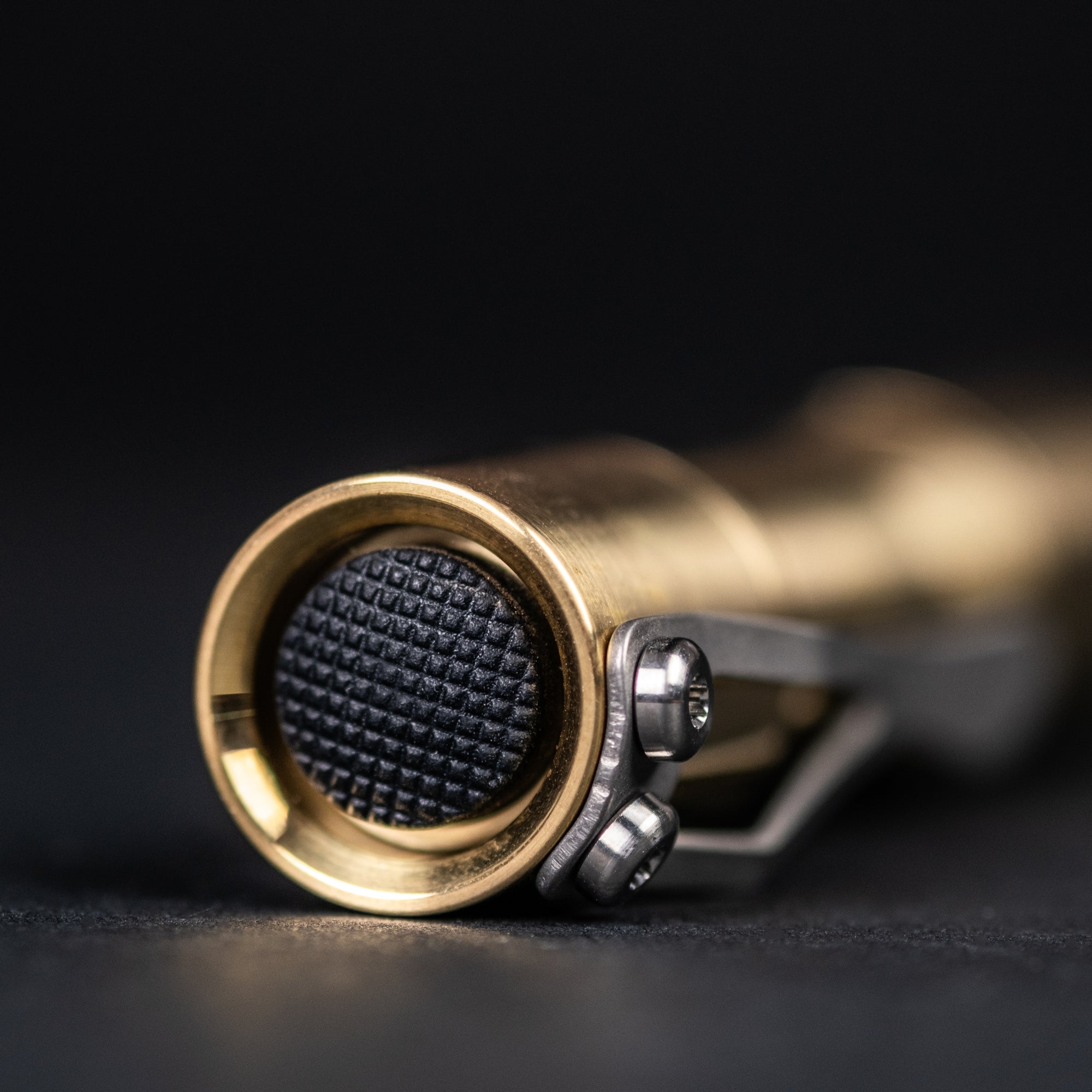 CWF Mini Arc Flashlight - Machined Brass (Custom)