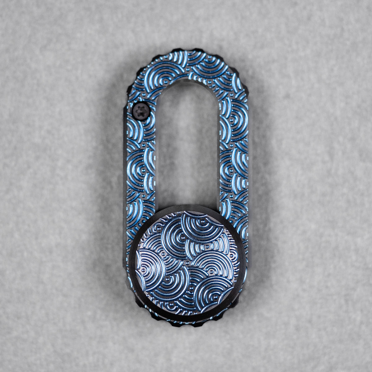 Magnus x URBAN Floop Fidget - Blue Zirconium w/ Chaos Seigaiha™