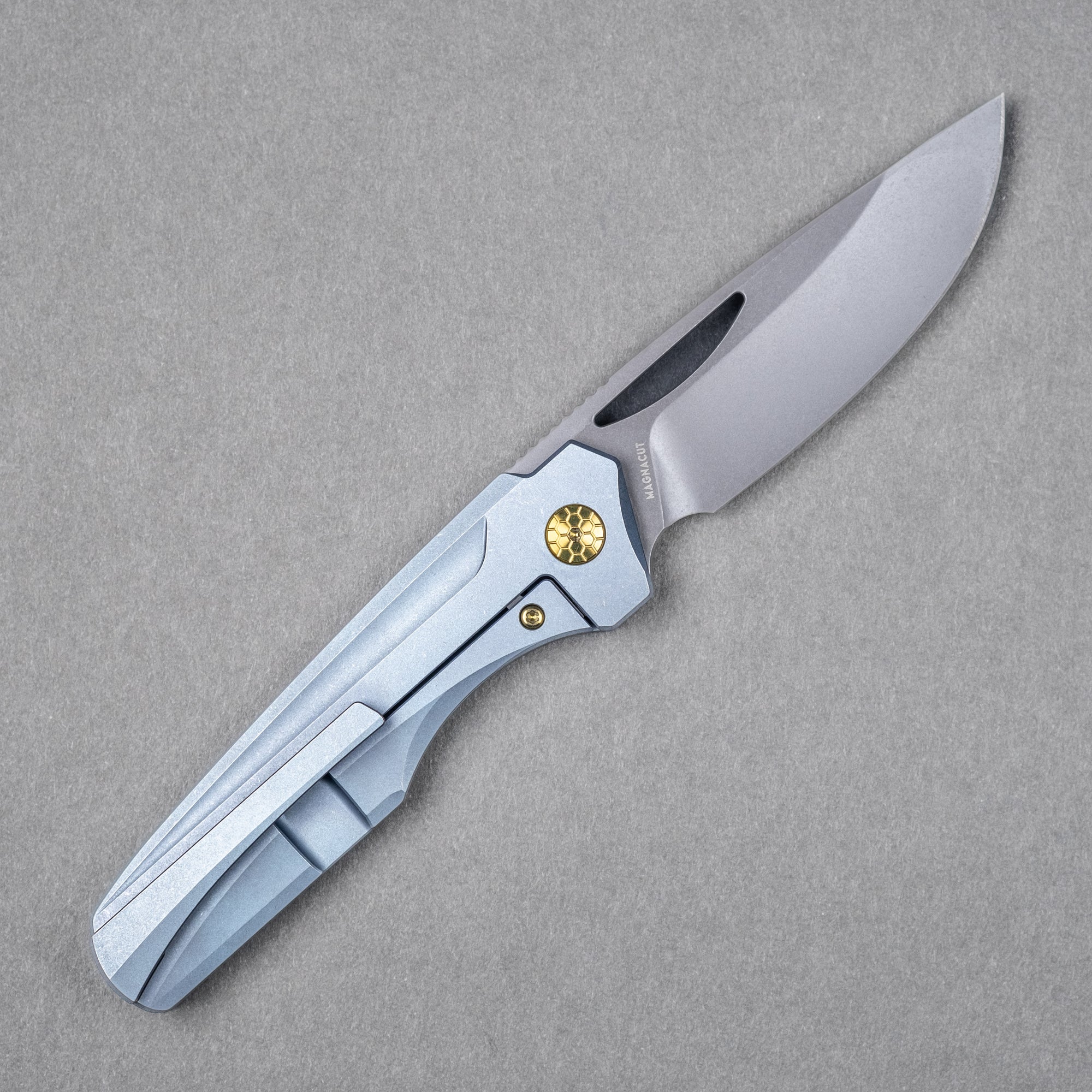 Matsey Lynx - Blue Stonewashed Titanium w/ Stonewashed Magnacut