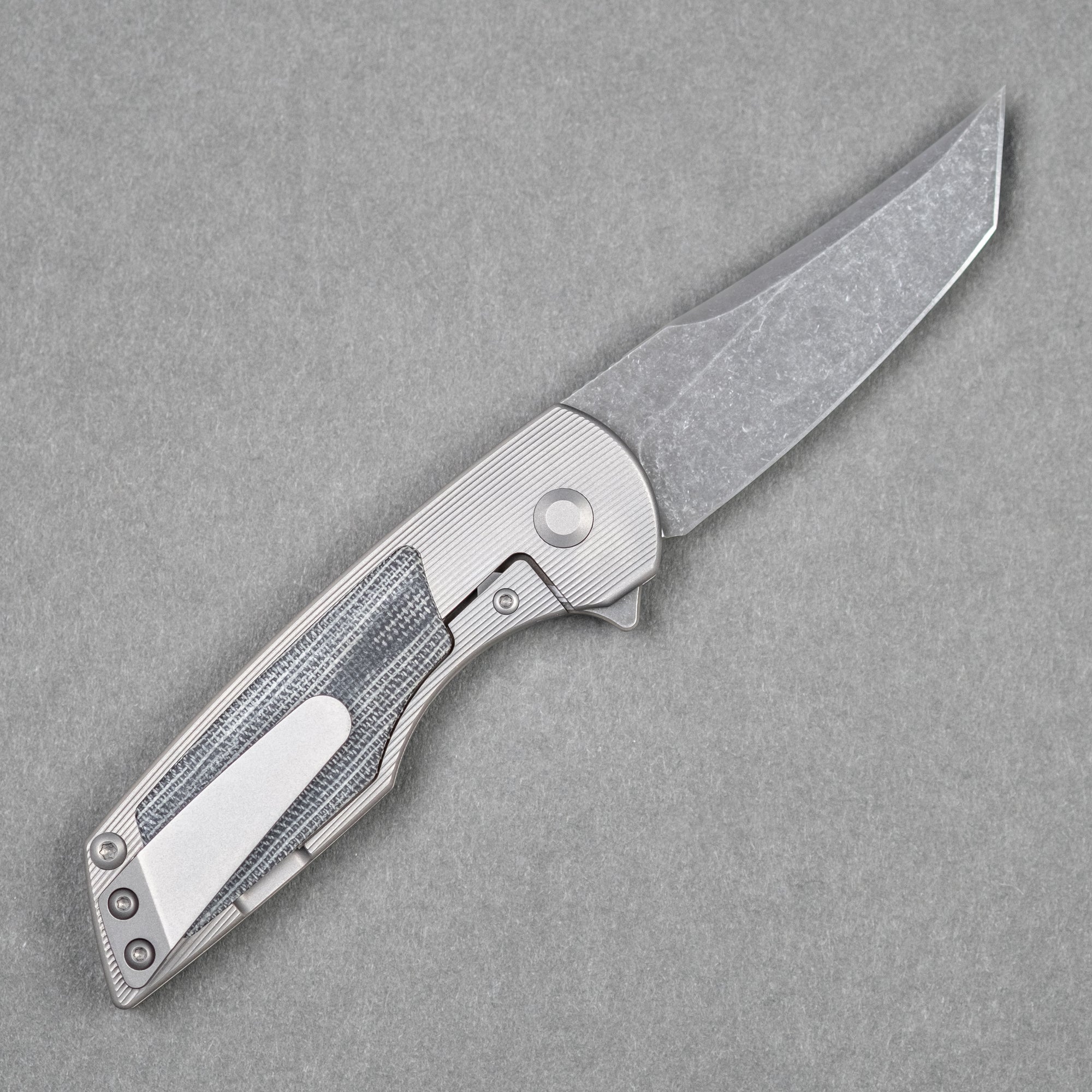 Urban EDC Delta - Black Micarta & Acid-Etched Finish (Limited Run)