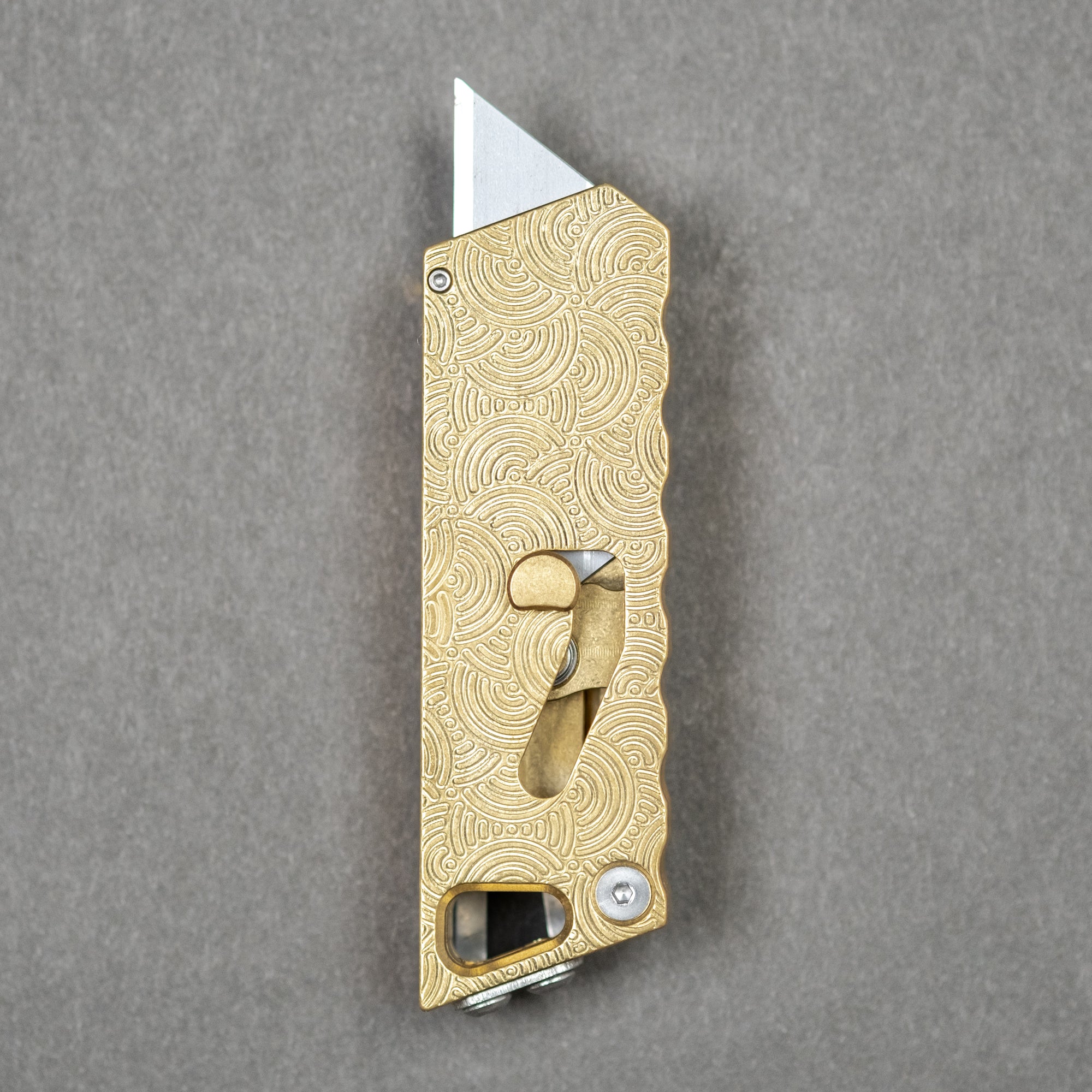 FocusWorks Bob the Boxcutter - Chaos Seigaiha Brass