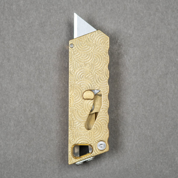 FocusWorks Bob the Boxcutter - Chaos Seigaiha Brass