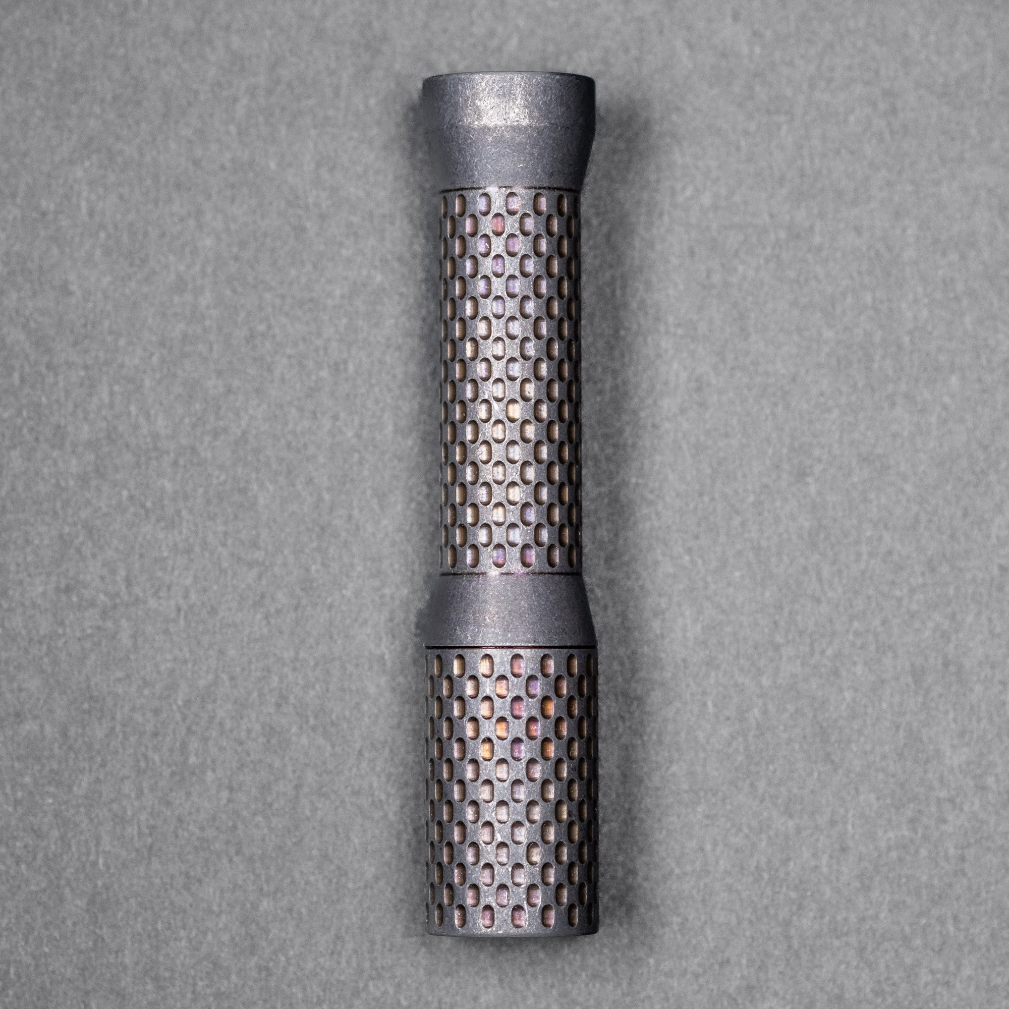 Dawson Machine Craft Divot Slim Flashlight - Dark Bronze Titanium (Custom)