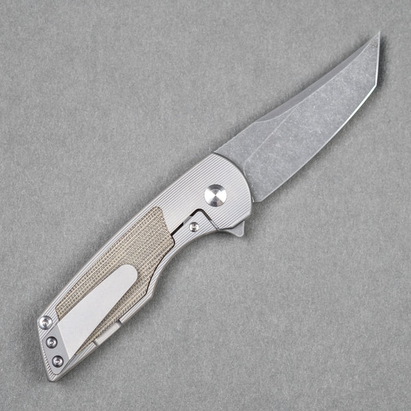 Urban EDC Delta - Green Micarta & Acid-Etched Finish (Limited Run)