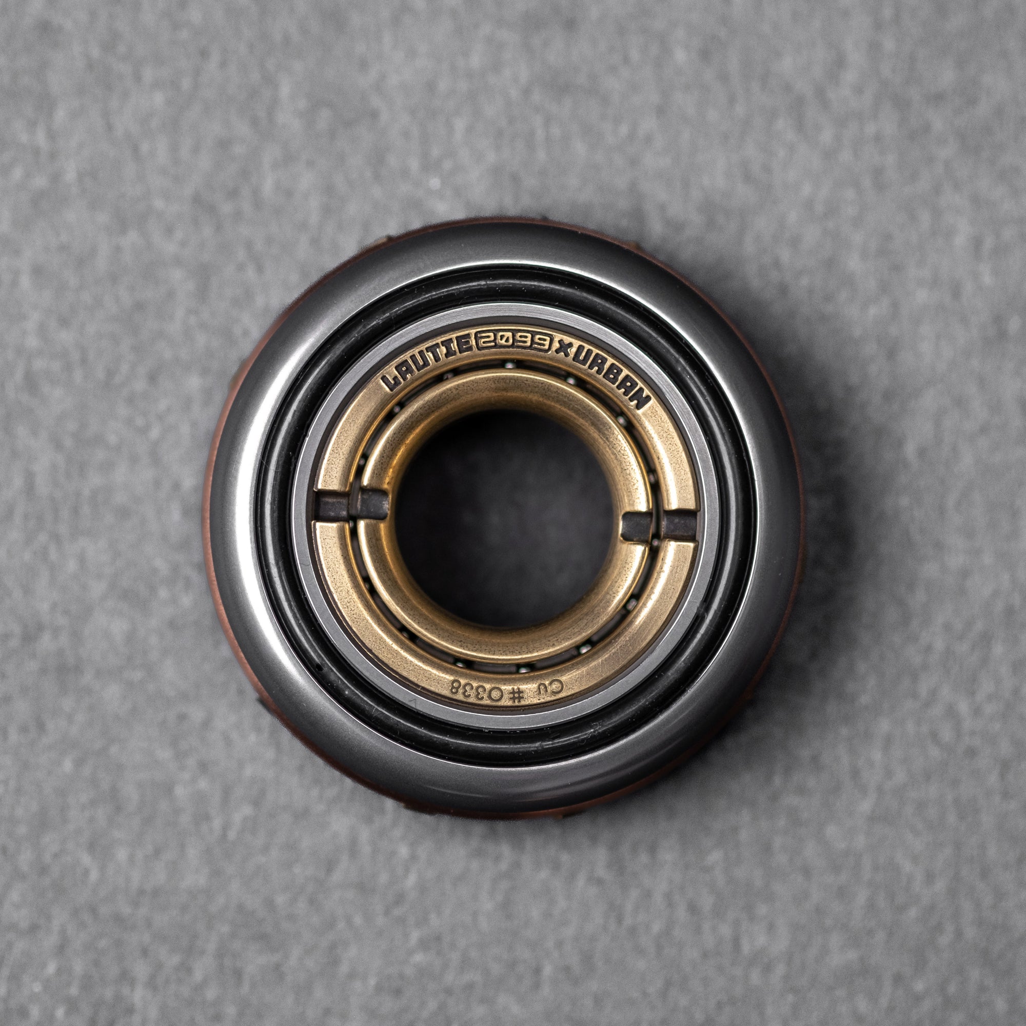 Lautie x Urban EDC Doughnut Spinner - Copper & Brass