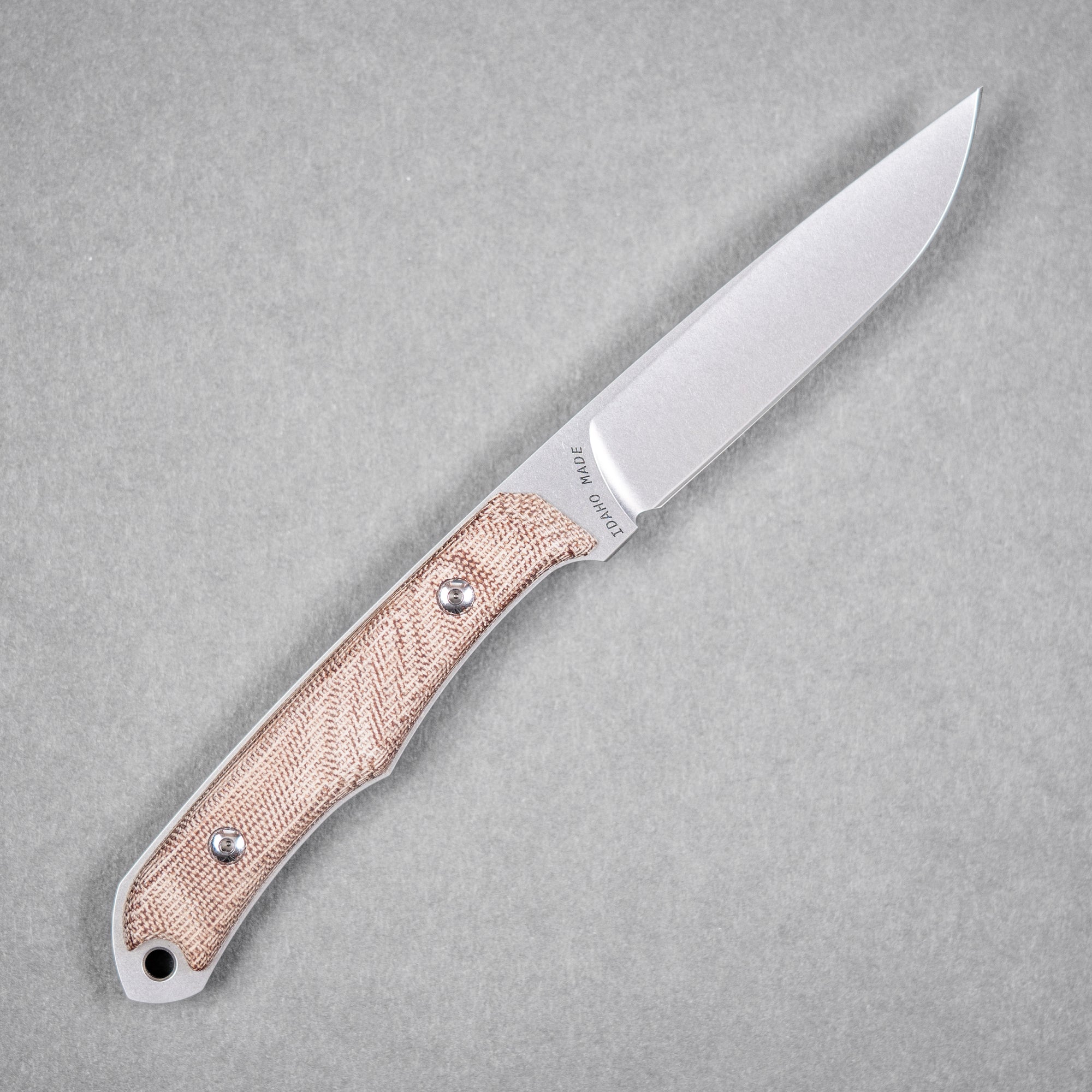 Chris Reeve Inyoni - Drop Point Magnacut & Natural Canvas Micarta