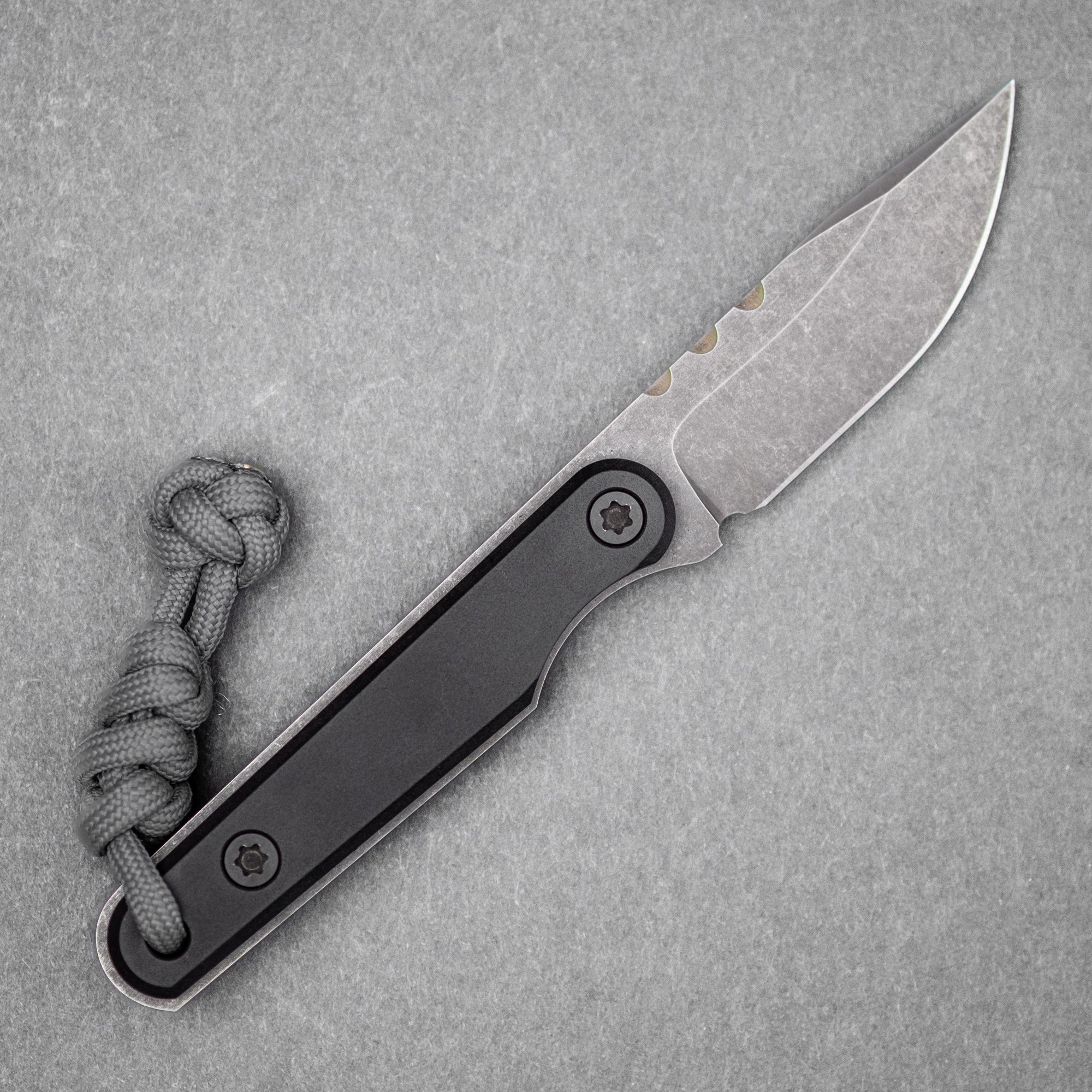 Carry Dev Hydra - Black Diamond Richlite w/ Acid-Etched S35VN (Custom)