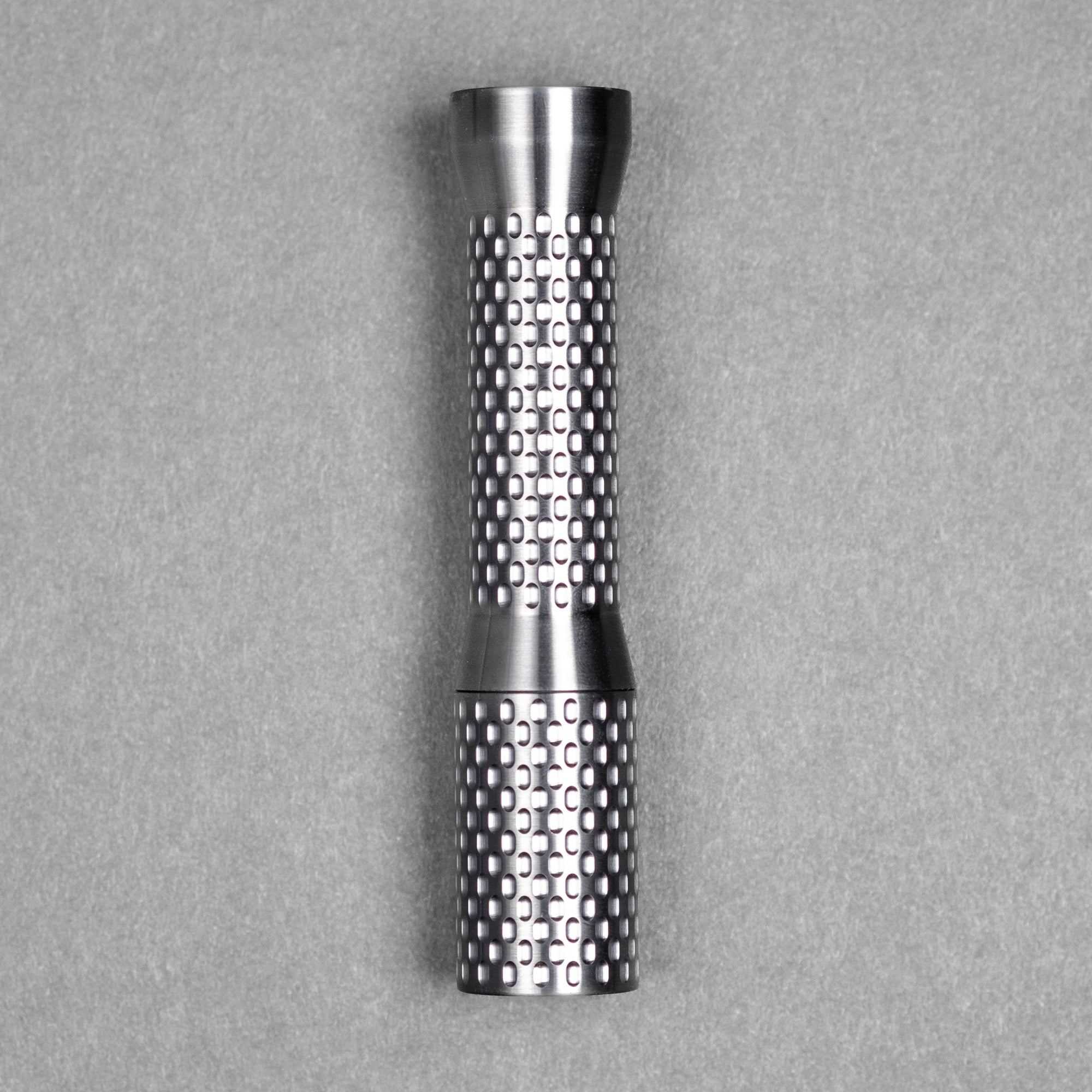 Dawson Machine Craft Divot Slim Flashlight - Satin Titanium (Custom)