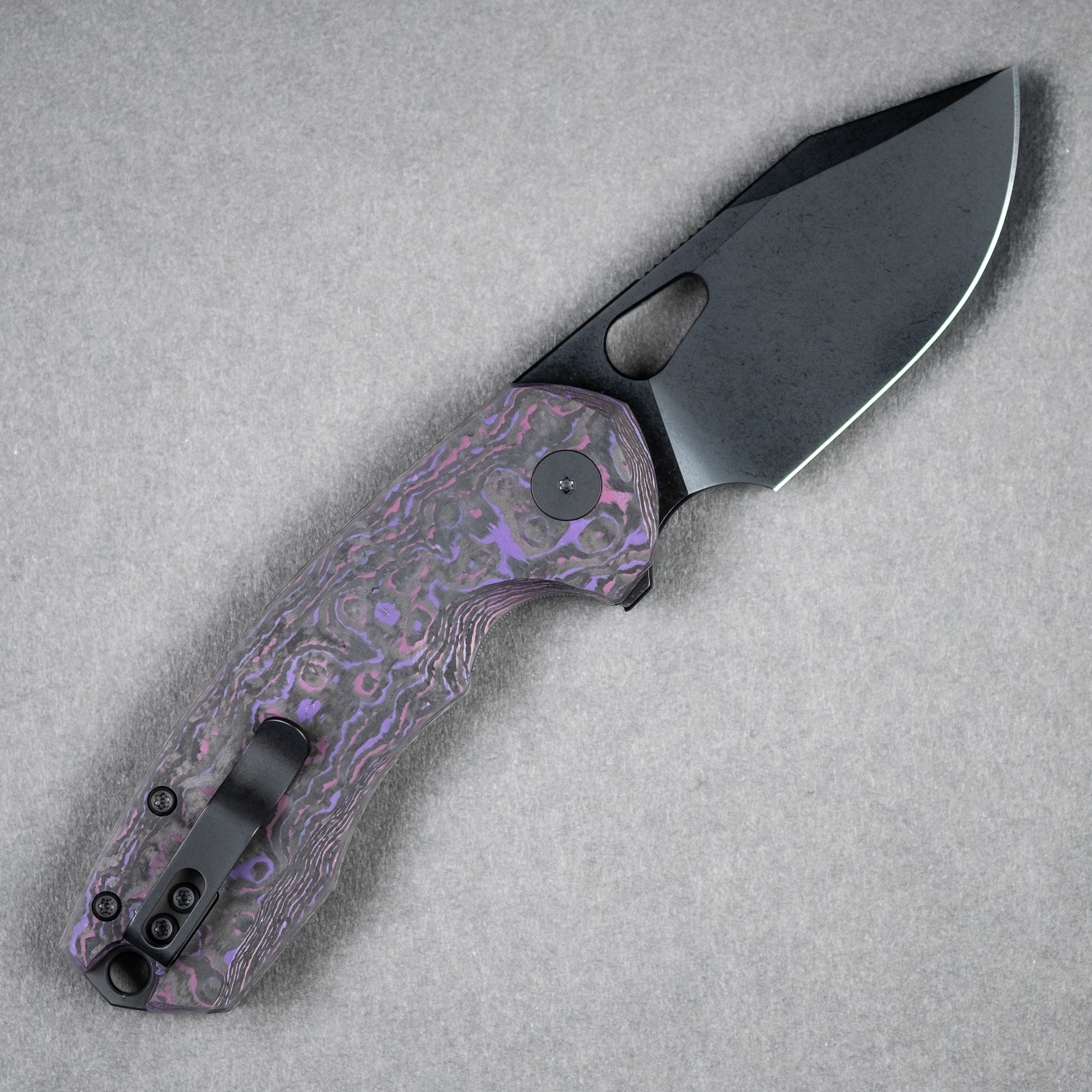 DROPPING FRI 12PM PT: Urban EDC Becerro - Blackwashed Vanax & Fat Carbon Purple Haze (Yamato Exclusive)