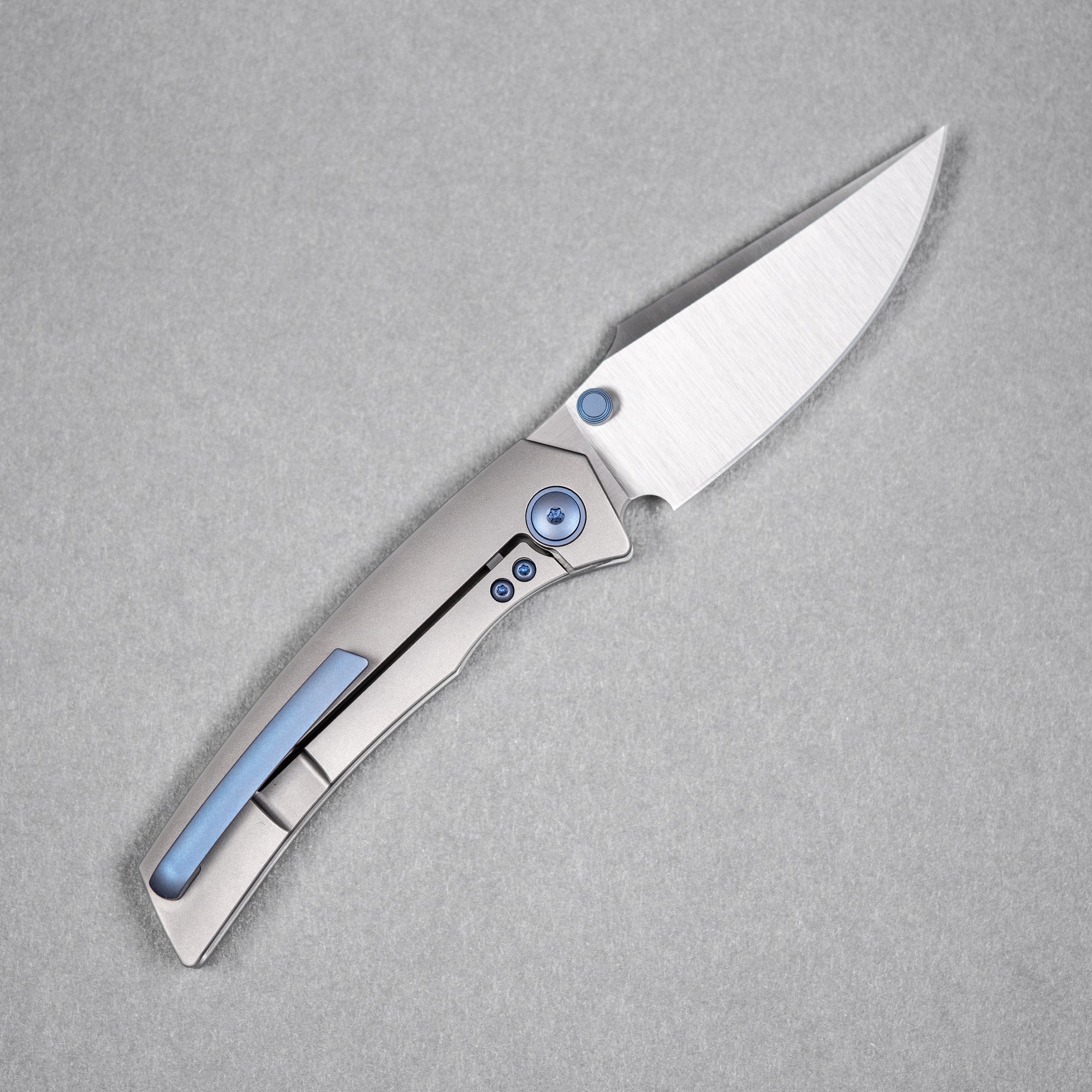 Drop Date (08/12): URBAN Isurus - Satin Vanax & Bead Blast Ti w/ Blurple Ti Hardware