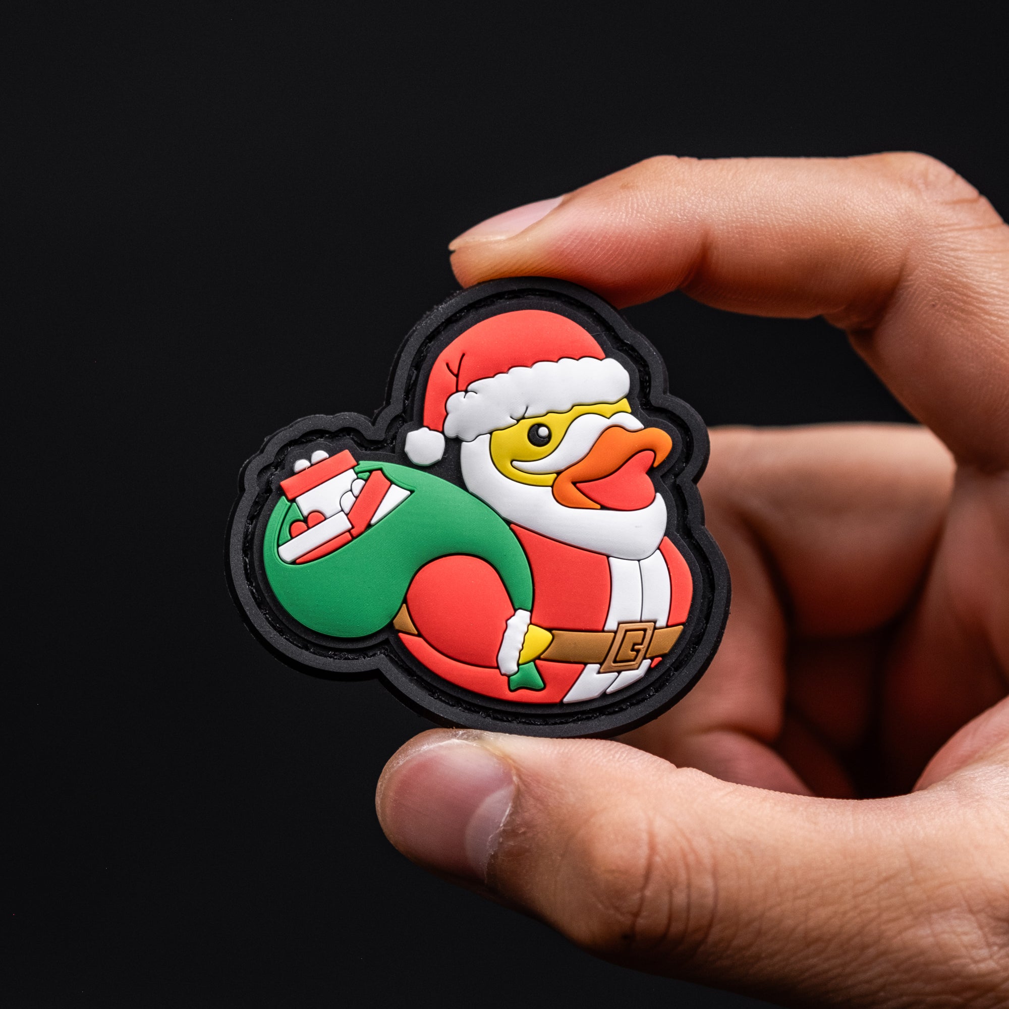 Lucky Duck Santa RE Patch