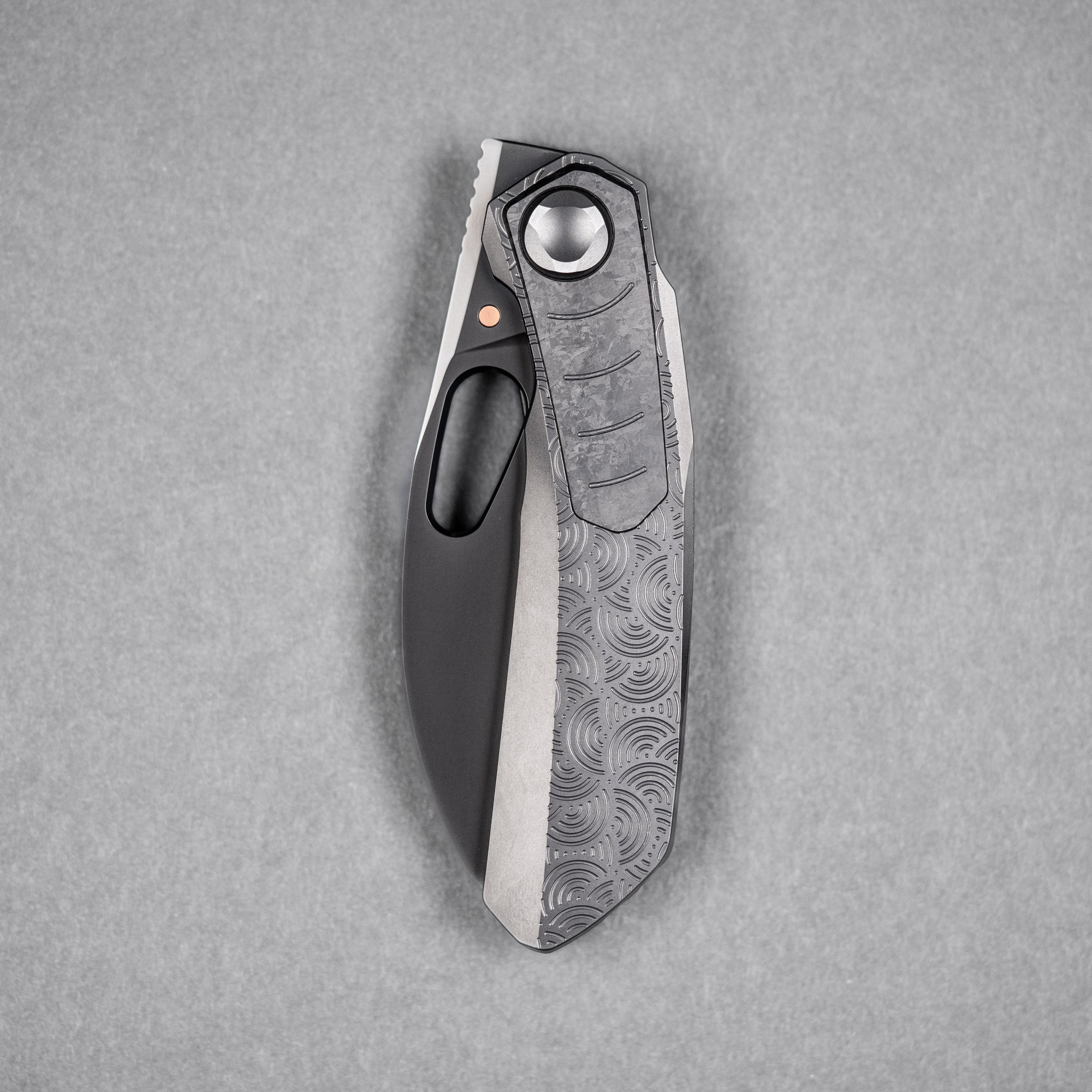 Drop Date (07/22): Poikilo x URBAN VK-Crab - Pearlescent Stonewash DLC M398 & DLC Titanium Chaos Seigaiha™ w/ Crystal Ti DLC Inlay