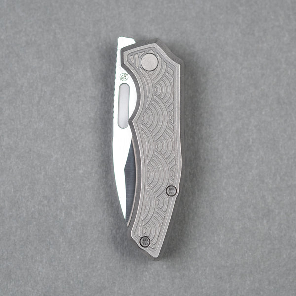 Griffin Co. Scout F2 - Dark Stonewash Titanium Seigaiha (Exclusive)