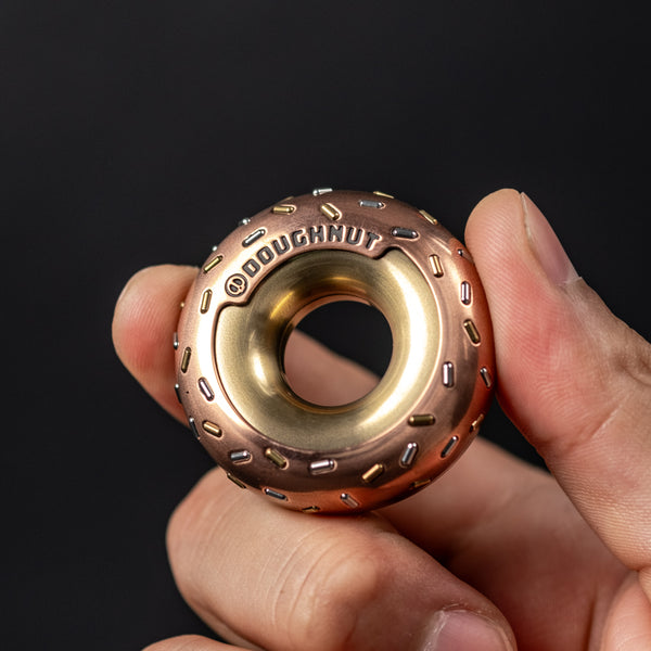 Lautie x Urban EDC Doughnut Spinner - Copper & Brass