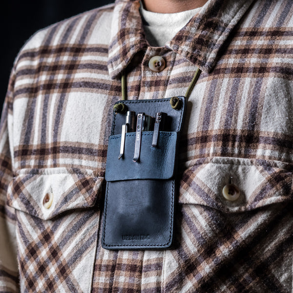 Urban EDC Concord Pocket Protector - Black & Blue